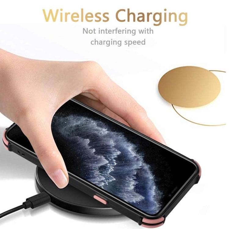 For iPhone 11 Pro Dream PU+TPU Four-corner Shockproof Back Cover Case with Card Slots & Holder