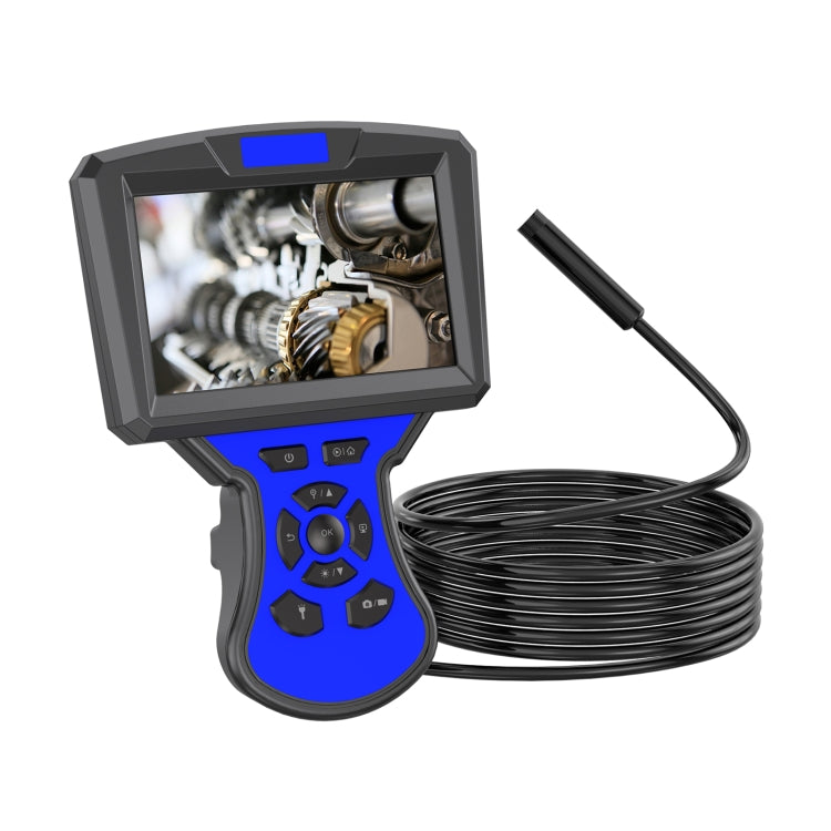 M50 1080P 8mm Single Lens HD Industrial Digital Endoscope with 5.0 inch IPS Screen, Cable Length:5m Hard Cable