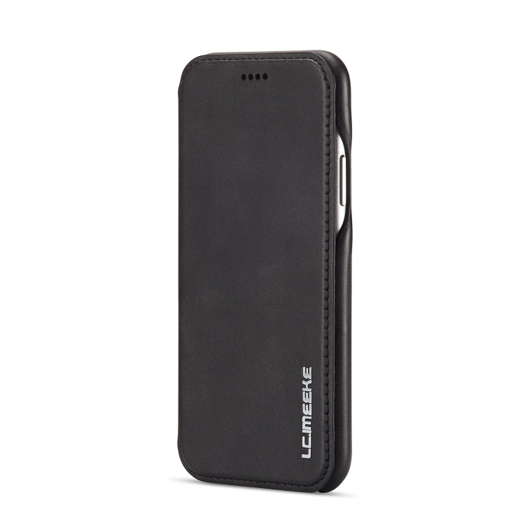 For iPhone X / XS Hon Ancient Series Leather Case with Card Slots & Holder & Wallet