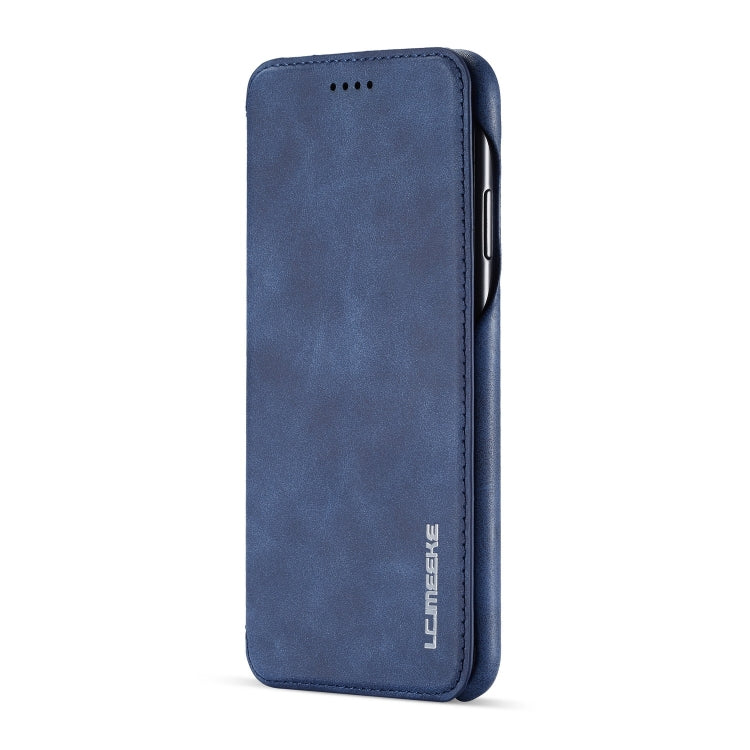 For iPhone XS Max Hon Ancient Series Leather Case with Card Slots & Holder & Wallet