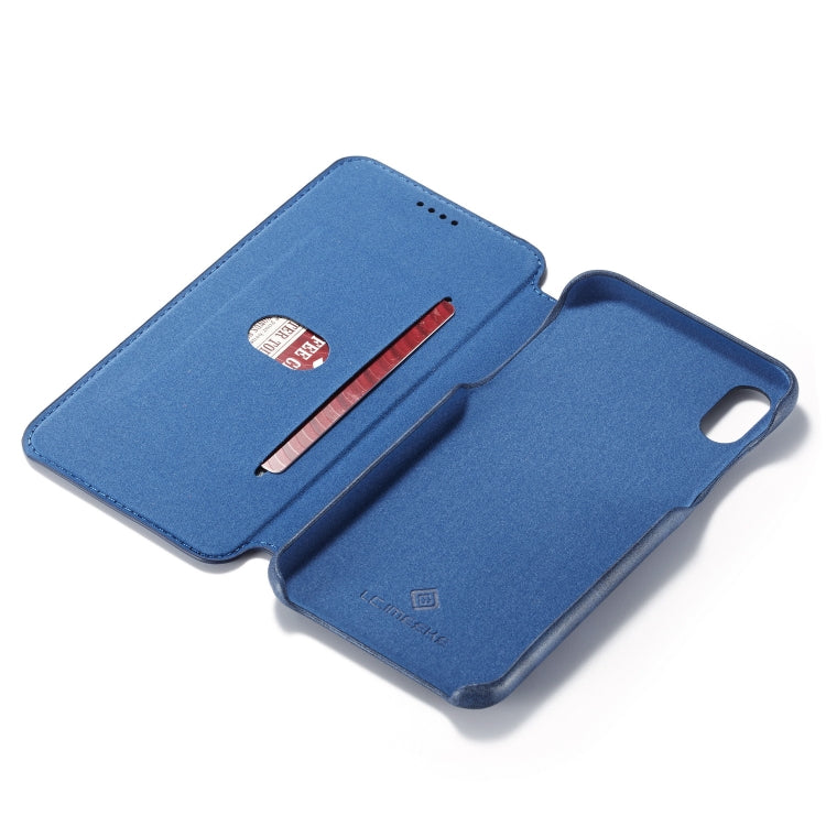 For iPhone XS Max Hon Ancient Series Leather Case with Card Slots & Holder & Wallet