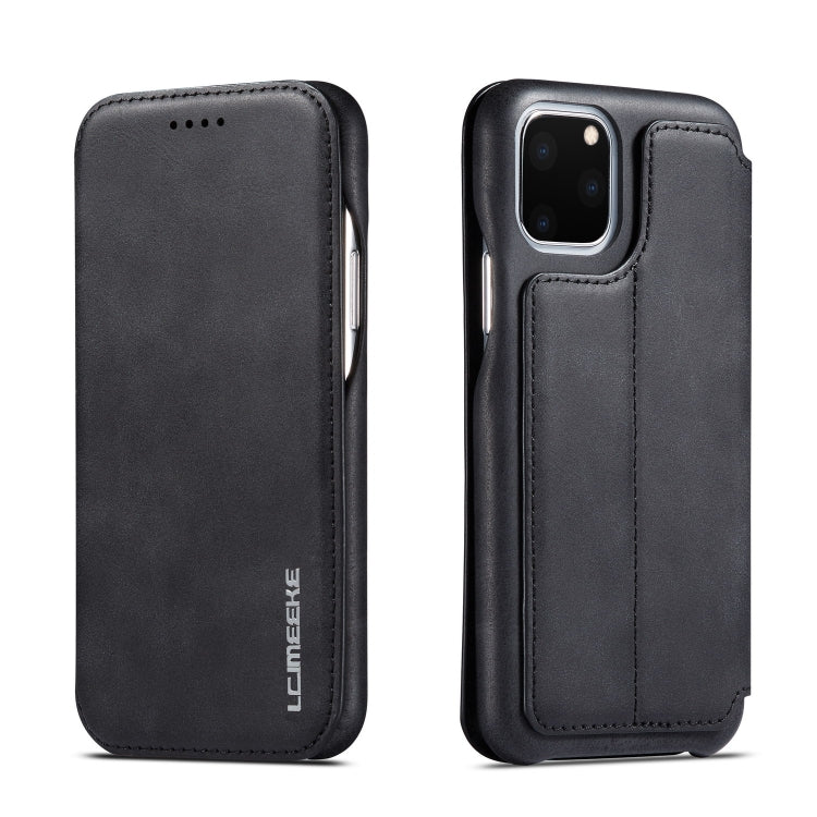 For iPhone 11 Hon Ancient Series Leather Case with Card Slots & Holder & Wallet