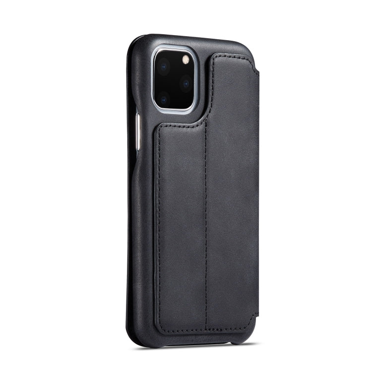 For iPhone 11 Hon Ancient Series Leather Case with Card Slots & Holder & Wallet