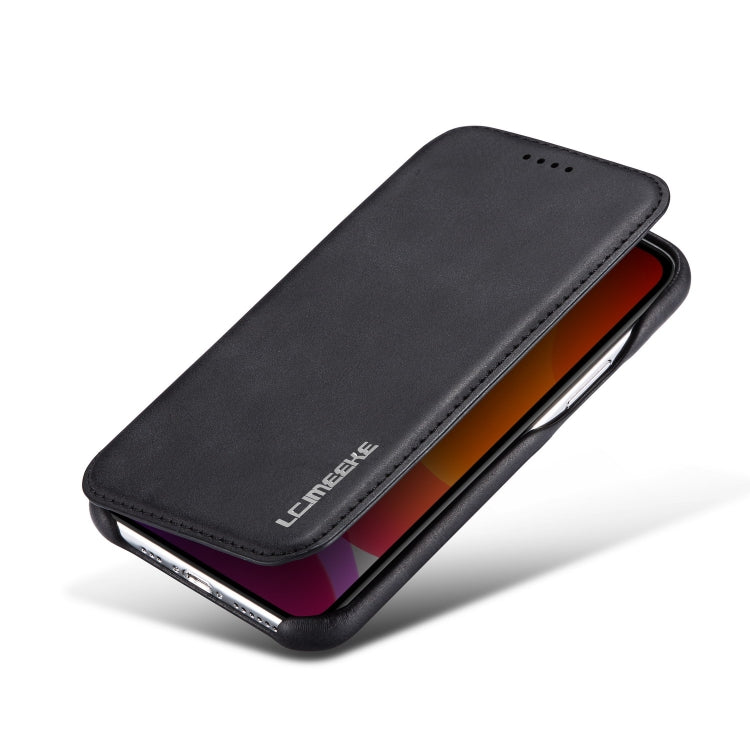 For iPhone 11 Hon Ancient Series Leather Case with Card Slots & Holder & Wallet