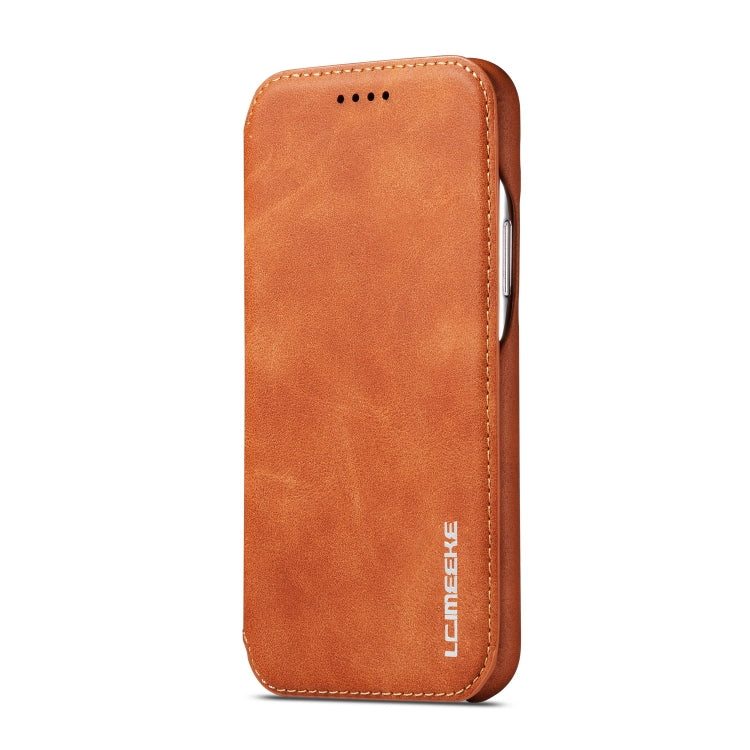 For iPhone 11 Hon Ancient Series Leather Case with Card Slots & Holder & Wallet
