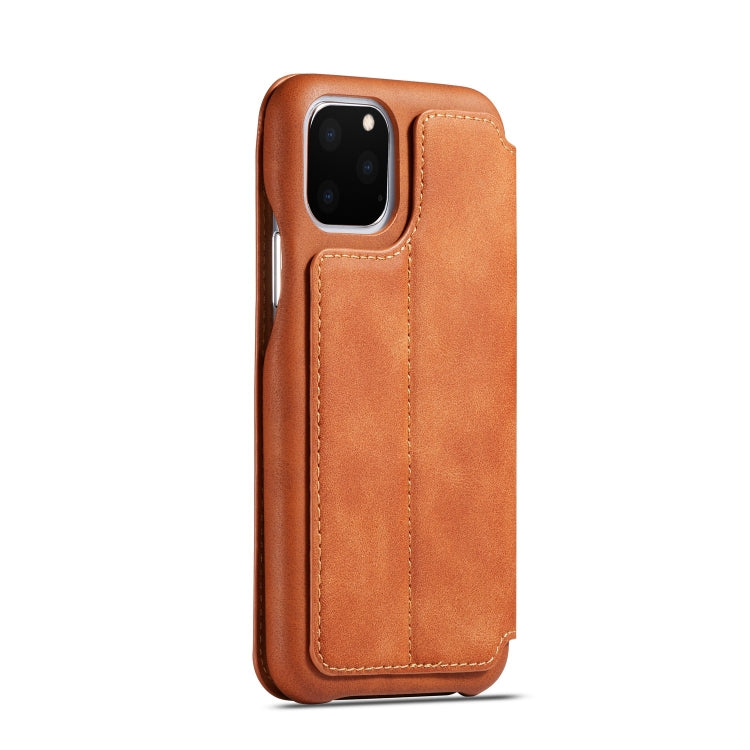 For iPhone 11 Hon Ancient Series Leather Case with Card Slots & Holder & Wallet