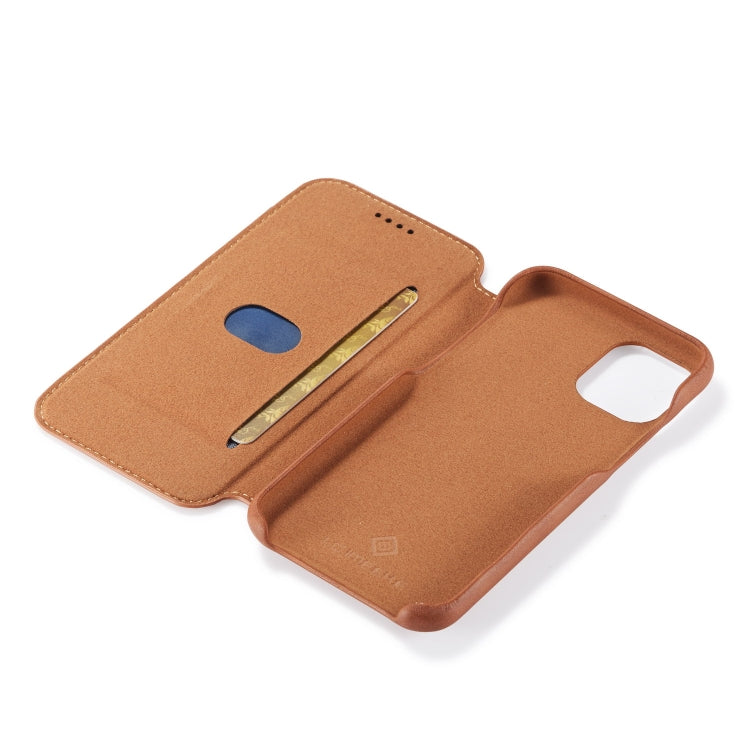 For iPhone 11 Hon Ancient Series Leather Case with Card Slots & Holder & Wallet