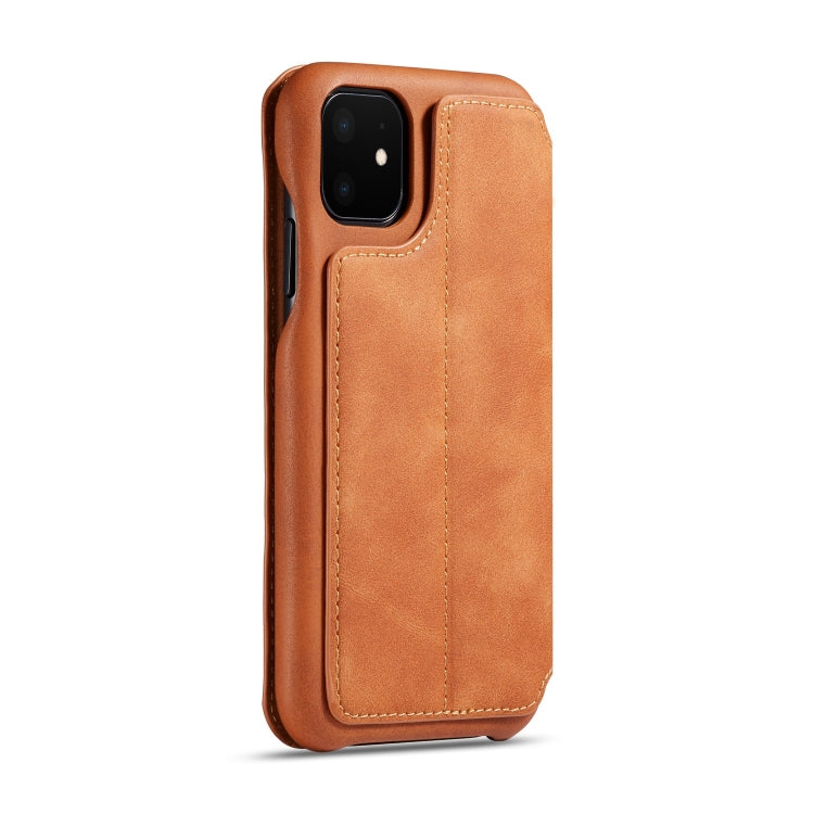 For iPhone 11 Pro Hon Ancient Series Leather Case with Card Slots & Holder & Wallet