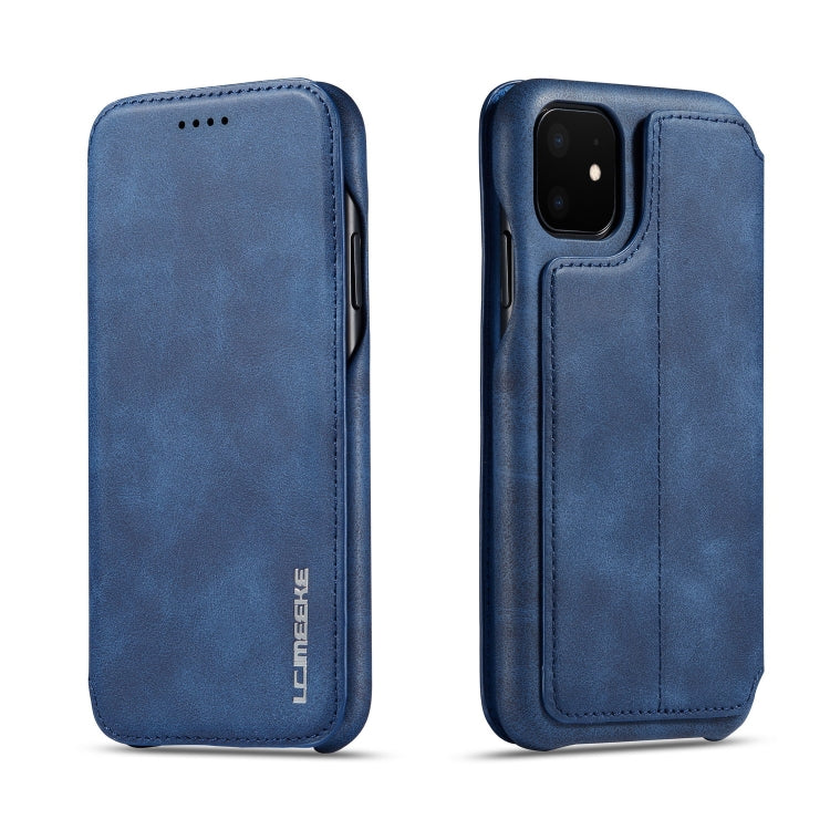 For iPhone 11 Pro Hon Ancient Series Leather Case with Card Slots & Holder & Wallet