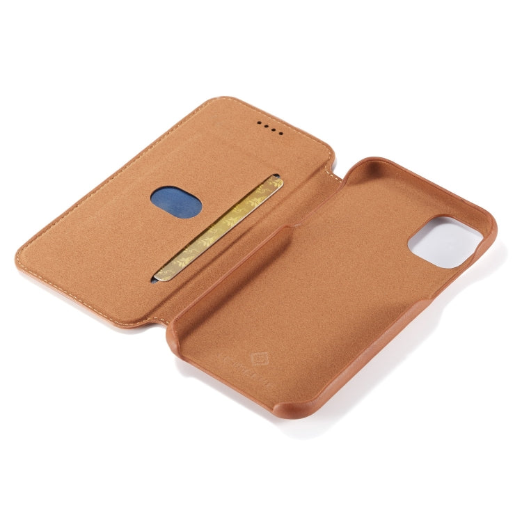For iPhone 11 Pro Hon Ancient Series Leather Case with Card Slots & Holder & Wallet