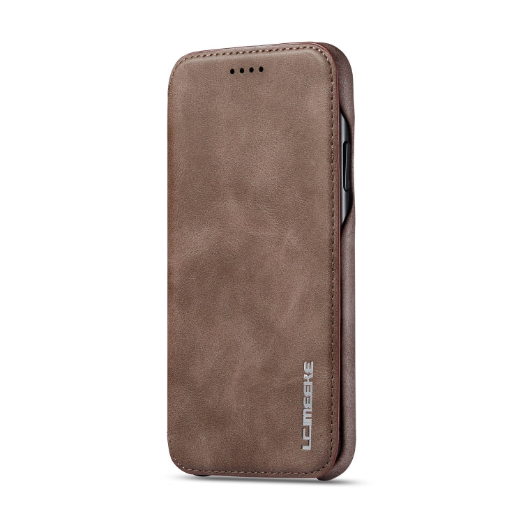 For iPhone 11 Pro Hon Ancient Series Leather Case with Card Slots & Holder & Wallet