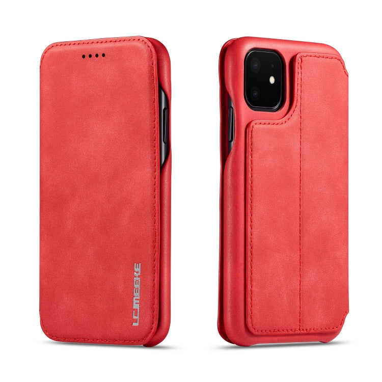 For iPhone 11 Pro Hon Ancient Series Leather Case with Card Slots & Holder & Wallet