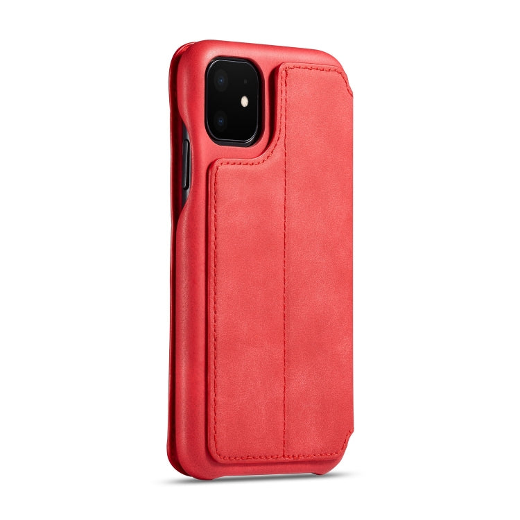 For iPhone 11 Pro Hon Ancient Series Leather Case with Card Slots & Holder & Wallet