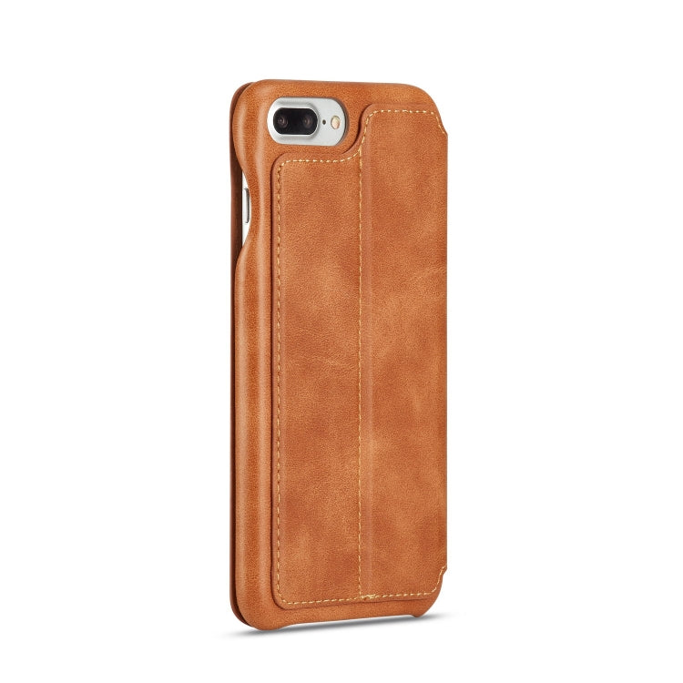 For iPhone 8 Plus / 7 Plus Hon Ancient Series Leather Case with Card Slots & Holder & Wallet