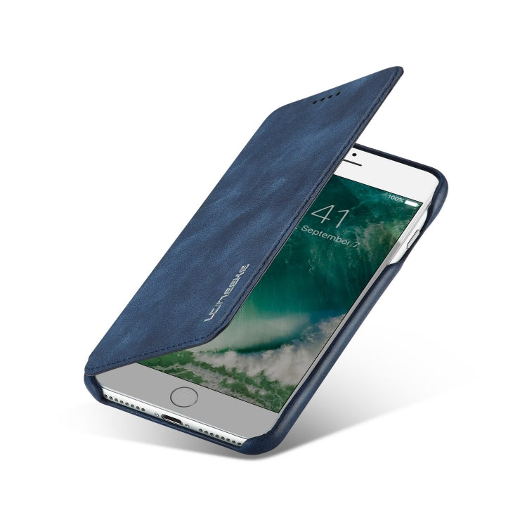 For iPhone 8 Plus / 7 Plus Hon Ancient Series Leather Case with Card Slots & Holder & Wallet