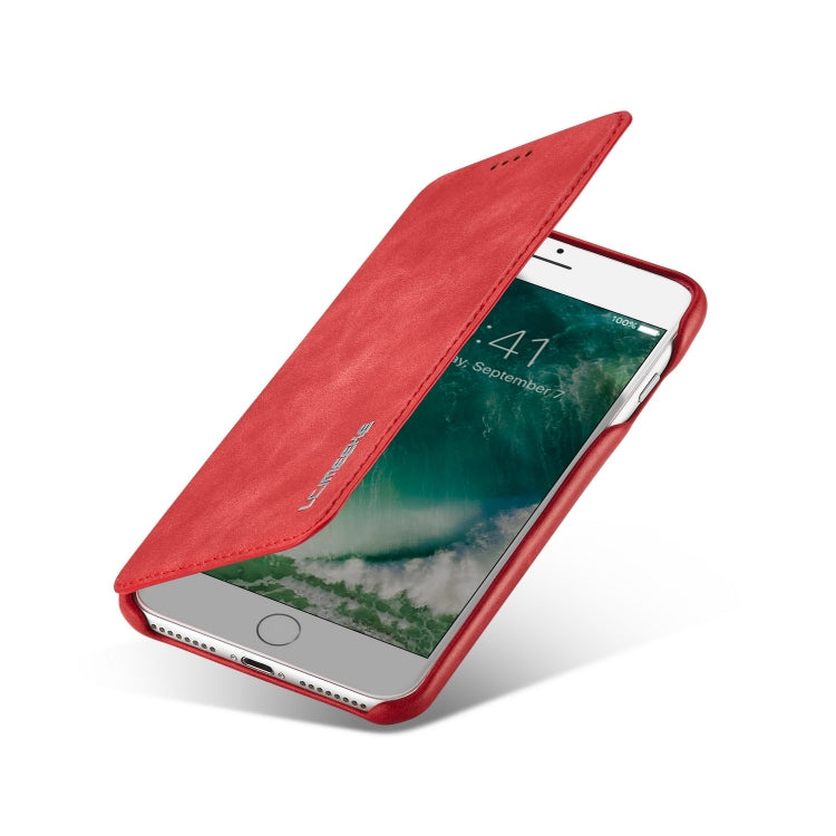 For iPhone 8 Plus / 7 Plus Hon Ancient Series Leather Case with Card Slots & Holder & Wallet