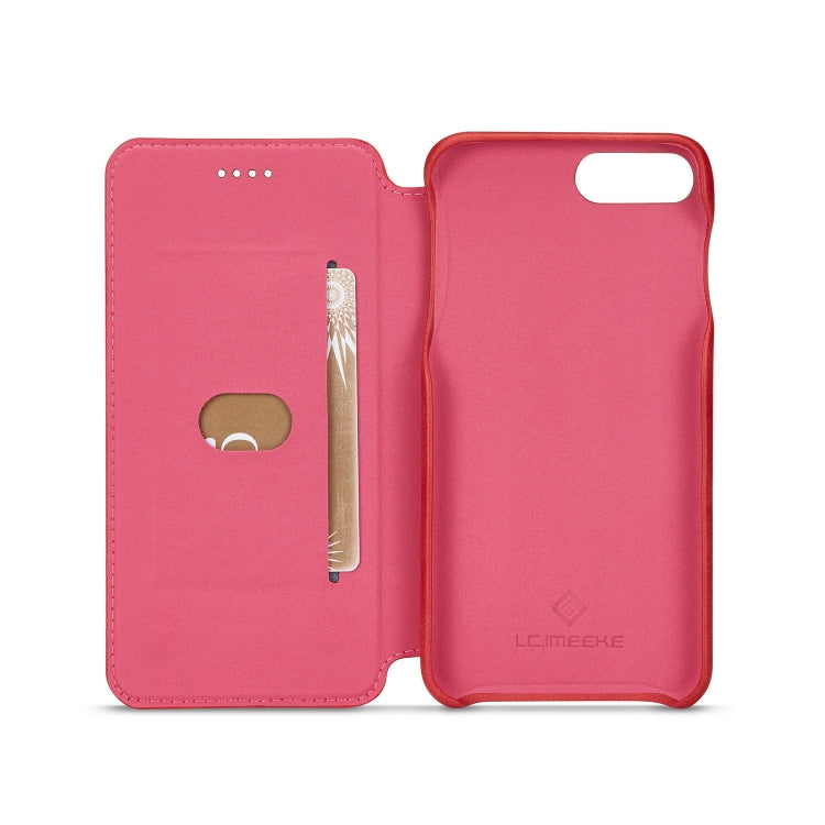 For iPhone 8 Plus / 7 Plus Hon Ancient Series Leather Case with Card Slots & Holder & Wallet