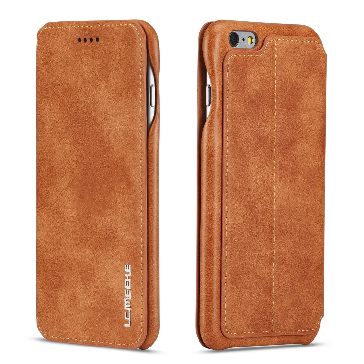 For iPhone 6 Hon Ancient Series Leather Case with Card Slots & Holder & Wallet