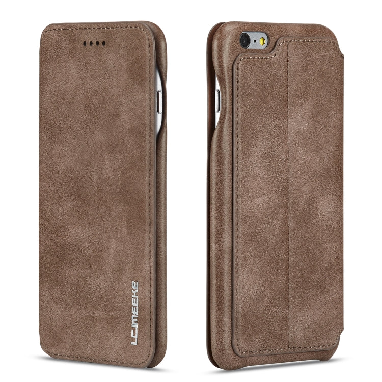 For iPhone 6 Hon Ancient Series Leather Case with Card Slots & Holder & Wallet