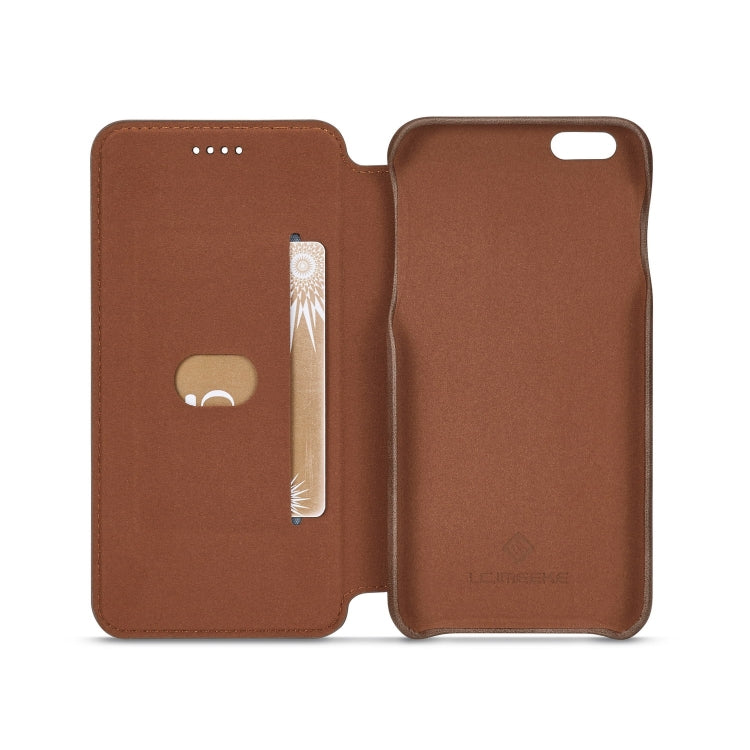 For iPhone 6 Hon Ancient Series Leather Case with Card Slots & Holder & Wallet