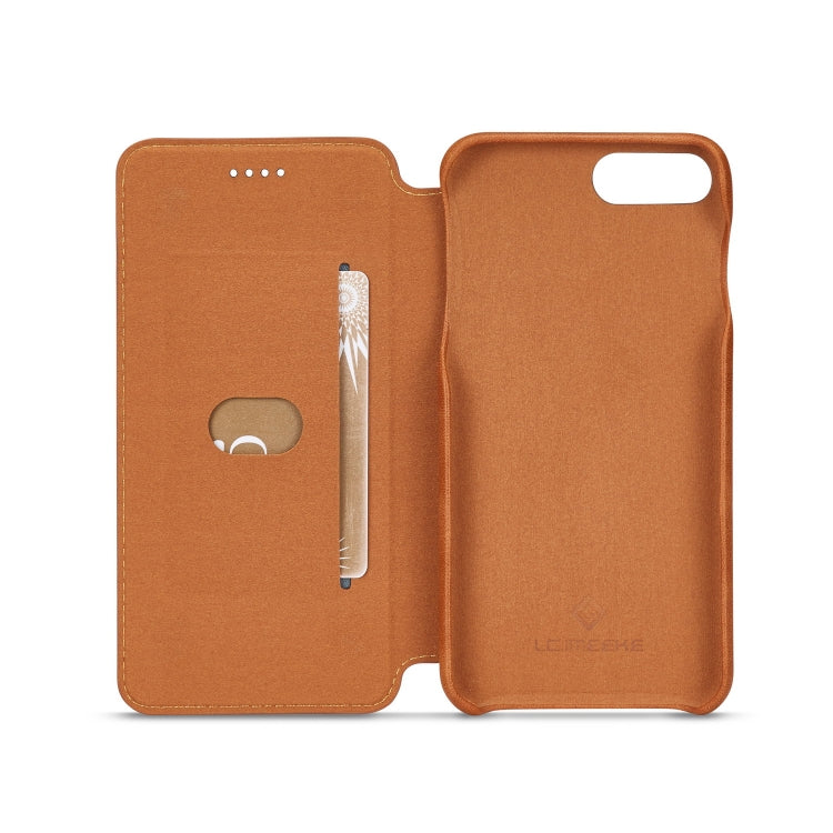 For iPhone 6 Plus Hon Ancient Series Leather Case with Card Slots & Holder & Wallet