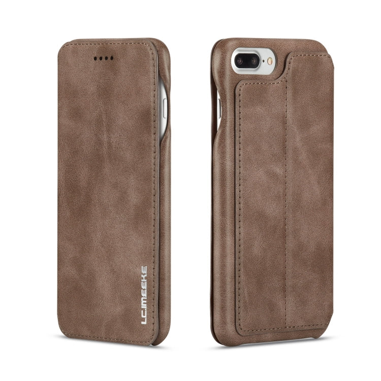 For iPhone 6 Plus Hon Ancient Series Leather Case with Card Slots & Holder & Wallet