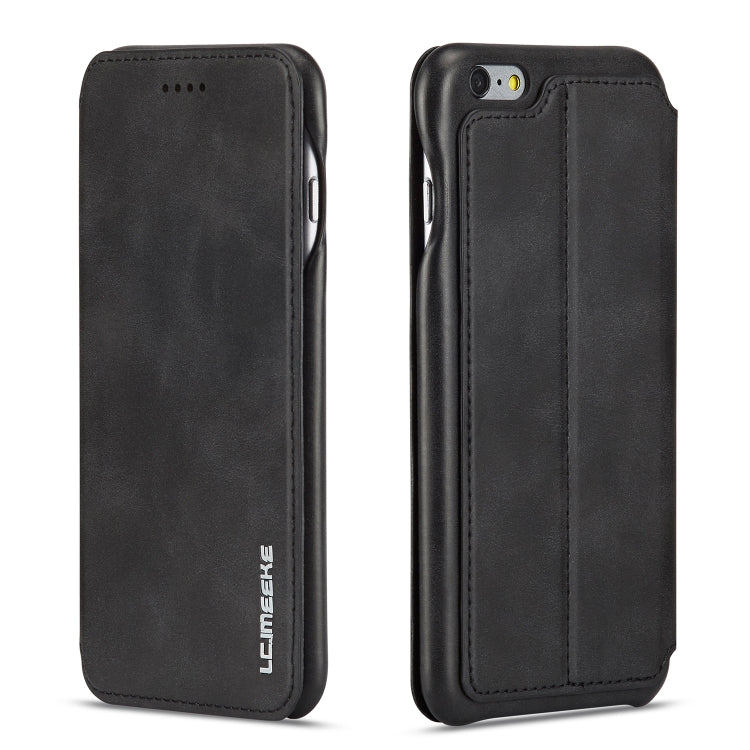For iPhone 8 / 7 Hon Ancient Series Leather Case with Card Slots & Holder & Wallet