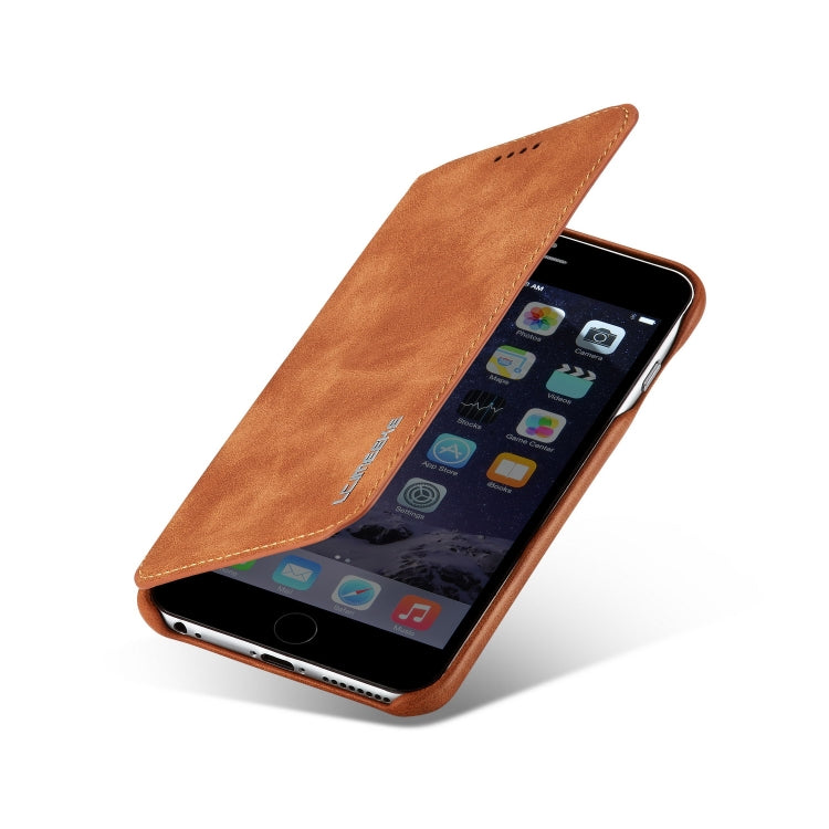 For iPhone 8 / 7 Hon Ancient Series Leather Case with Card Slots & Holder & Wallet