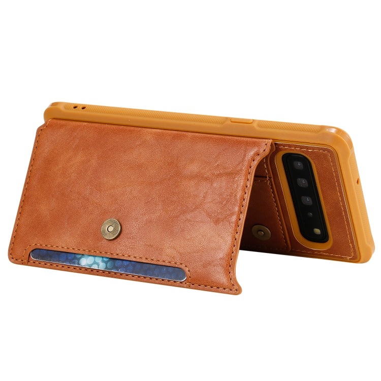 For Galaxy S10 5G Buckle Zipper Shockproof Protective Case with Holder & Card Slots & Wallet & Lanyard & Photos Frame