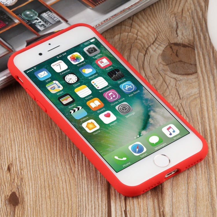 For iPhone SE 2022 / SE 2020 / 8 / 7 Herringbone Texture Silicone Protective Case
