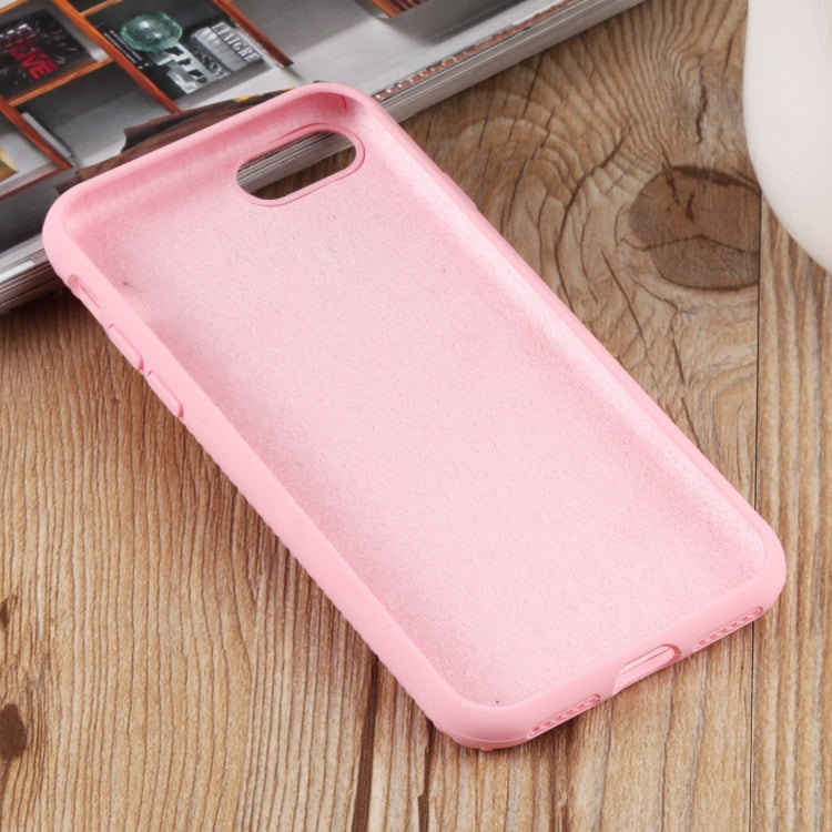 For iPhone SE 2022 / SE 2020 / 8 / 7 Herringbone Texture Silicone Protective Case