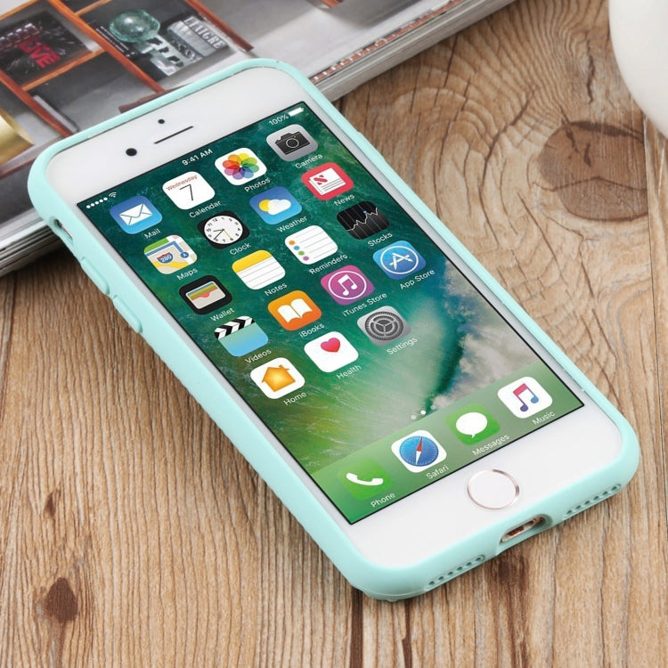 For iPhone SE 2022 / SE 2020 / 8 / 7 Herringbone Texture Silicone Protective Case