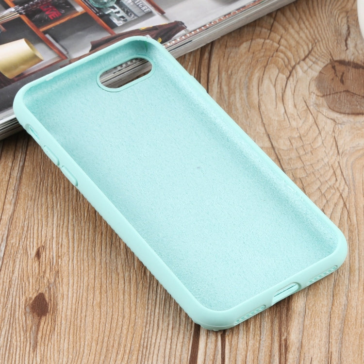 For iPhone SE 2022 / SE 2020 / 8 / 7 Herringbone Texture Silicone Protective Case