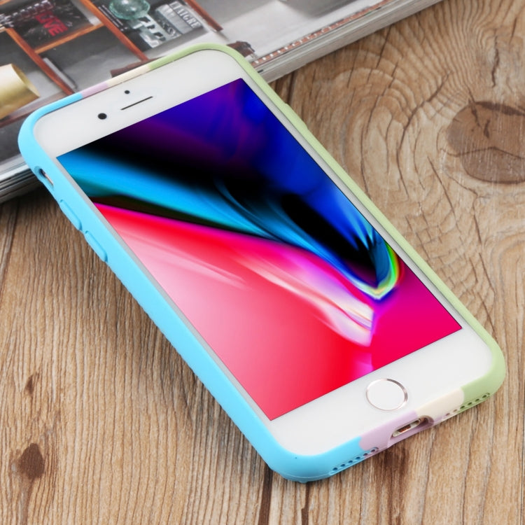 Herringbone Texture Silicone Protective Case For iPhone 8 Plus & 7 Plus