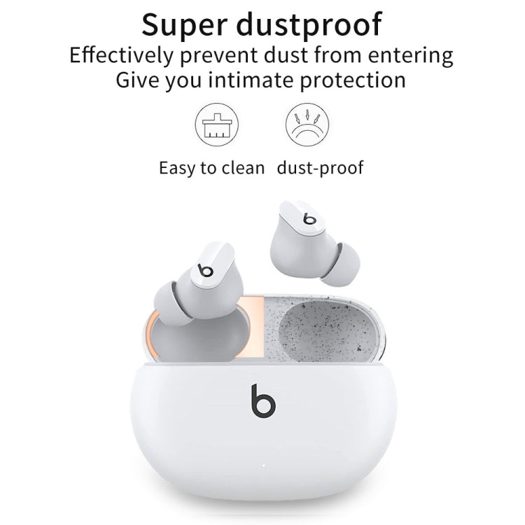For Beats Studio Buds Wireless Bluetooth Earphone Magic Sound Metal Protective Sticker