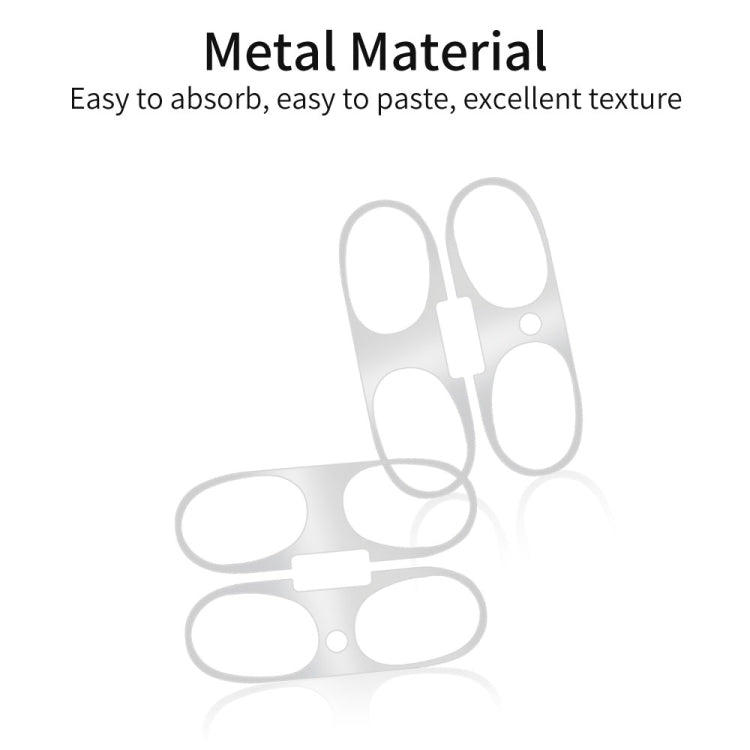 For Beats Studio Buds Wireless Bluetooth Earphone Magic Sound Metal Protective Sticker