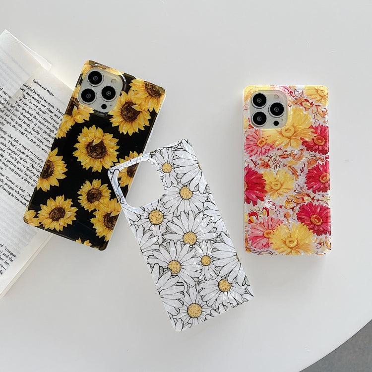 For iPhone 13 Pro Max Shell Pattern Shockproof Square Protective Case