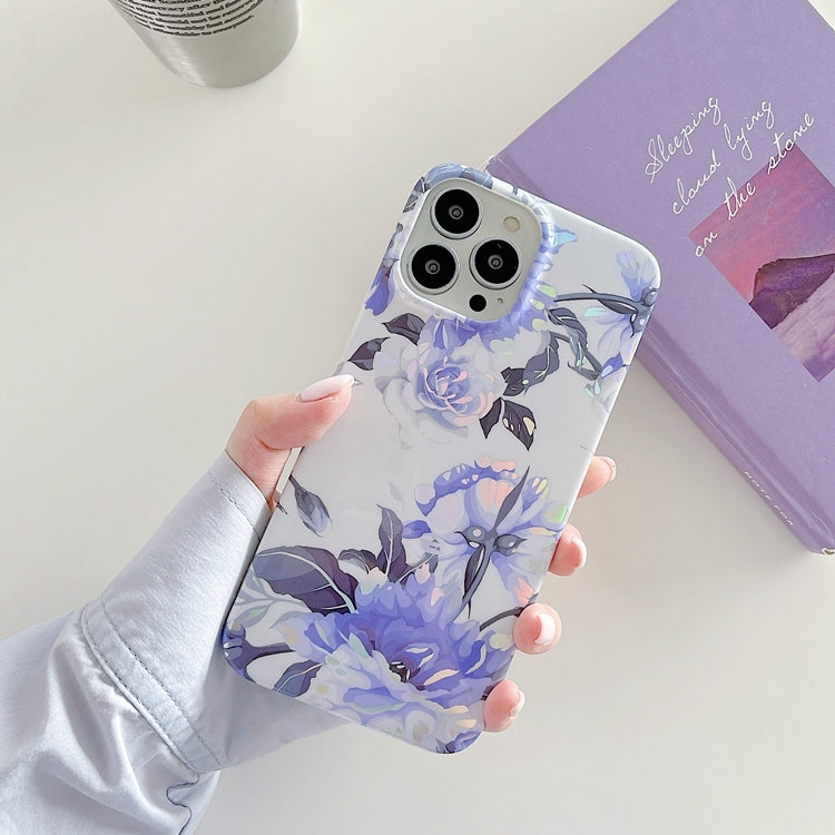 For iPhone 13 Laser Pattern TPU Protective Case