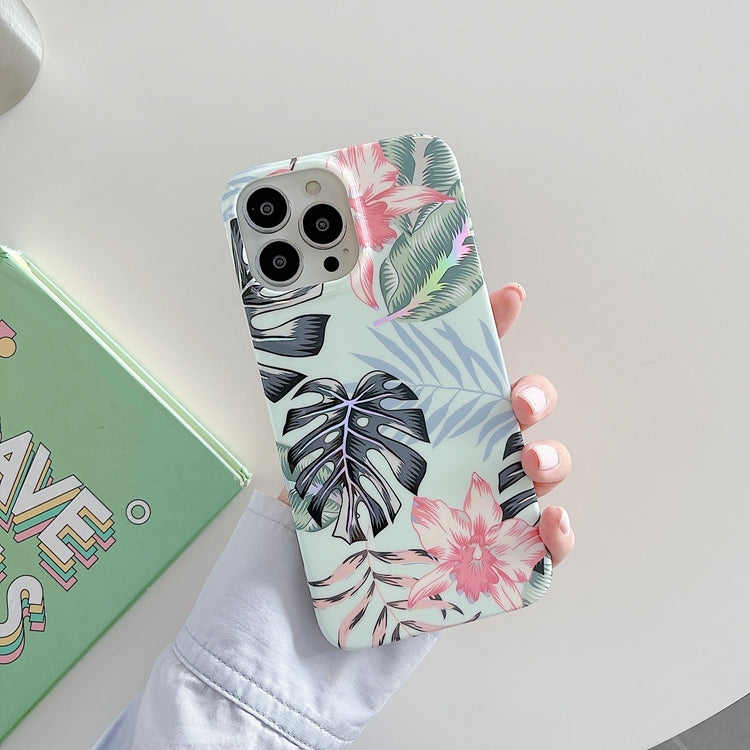 For iPhone 13 Pro Laser Pattern TPU Protective Case