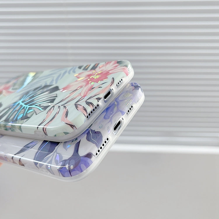 For iPhone 13 Pro Laser Pattern TPU Protective Case