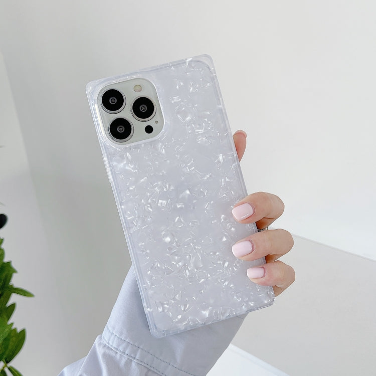For iPhone 13 Pro Shell Pattern Straight-Edge Soft TPU Protective Case