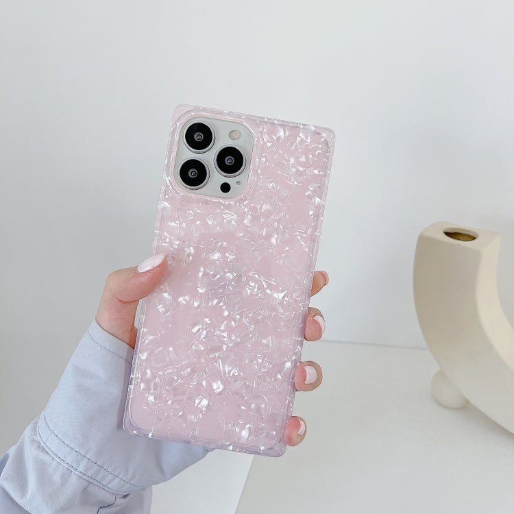 For iPhone 13 Pro Shell Pattern Straight-Edge Soft TPU Protective Case
