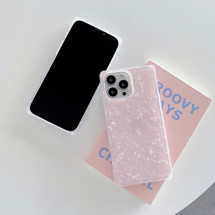 For iPhone 13 Pro Shell Pattern Straight-Edge Soft TPU Protective Case