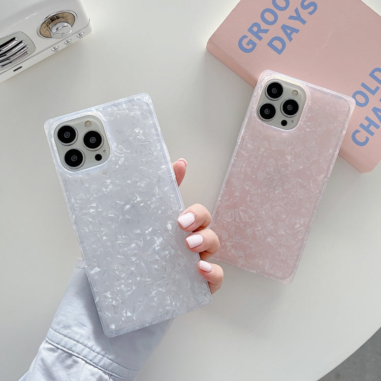 For iPhone 13 Pro Shell Pattern Straight-Edge Soft TPU Protective Case