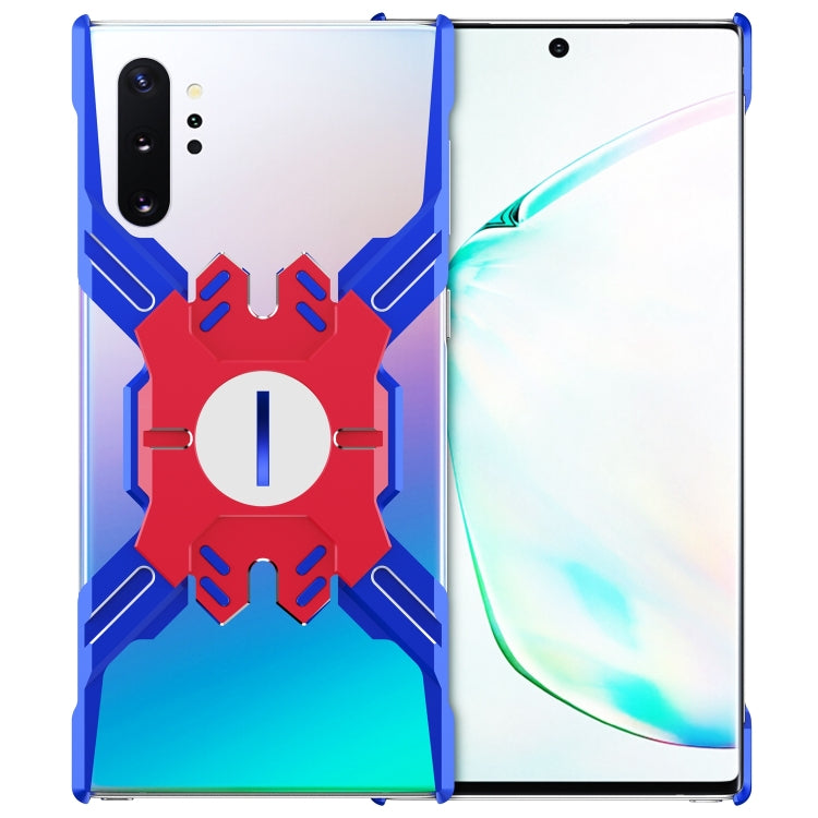 For Galaxy Note 10 Hero Series Anti-fall Wear-resistant Metal Protective Case with Bracket