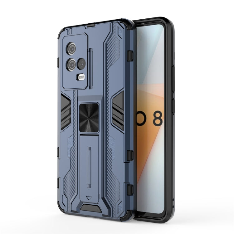 For vivo iQOO 8 Supersonic PC + TPU Shock-proof Protective Case with Holder