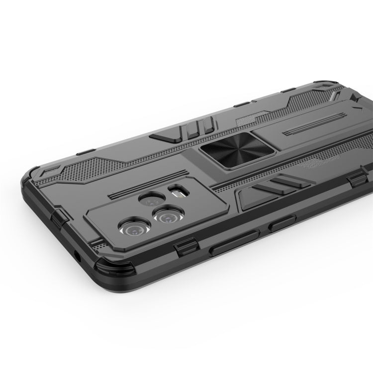 For vivo iQOO 8 Supersonic PC + TPU Shock-proof Protective Case with Holder