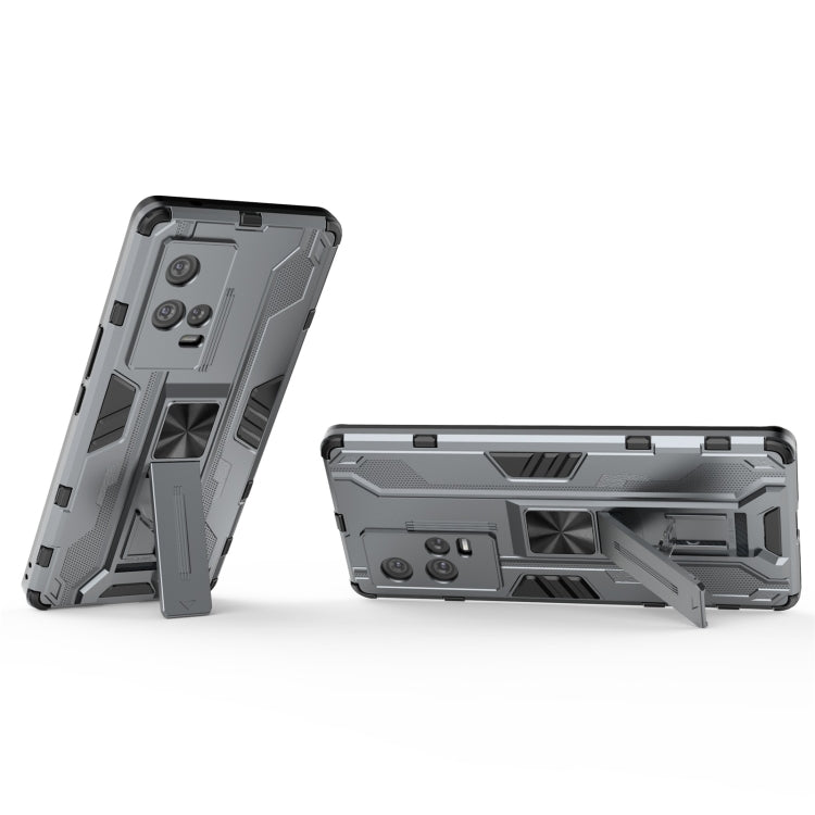 For vivo iQOO 8 Pro Supersonic PC + TPU Shock-proof Protective Case with Holder