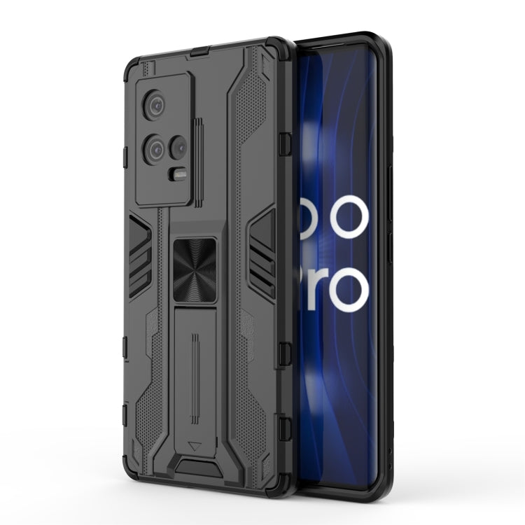 For vivo iQOO 8 Pro Supersonic PC + TPU Shock-proof Protective Case with Holder
