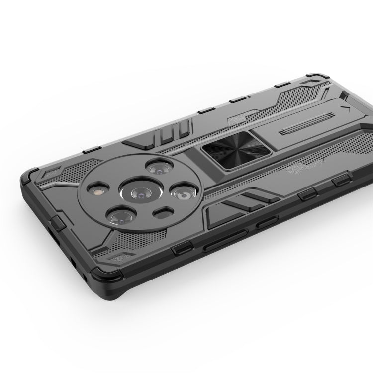 For Honor Magic3 Leather Version Supersonic PC + TPU Shock-proof Protective Case with Holder